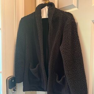 Black Lord & Taylors Womens Trench Coat